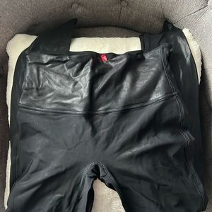 Spanx Faux Leather Leggings